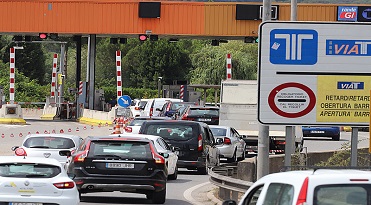 Girona: Autopista AP7 per un estudi que presenten avui la Cambra i la Diputació de Girona.
